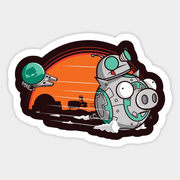 BB-Gir Sticker by hoborobo